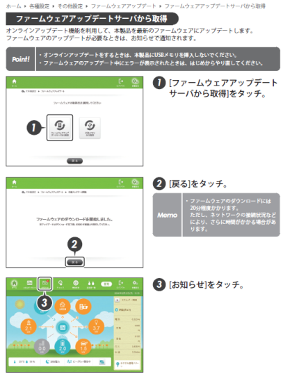 デンソー HEMS | ファームウェアアップデートサーバから取得